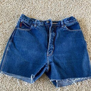 Vintage Gloria Vanderbilt cutoff denim shorts sz 2